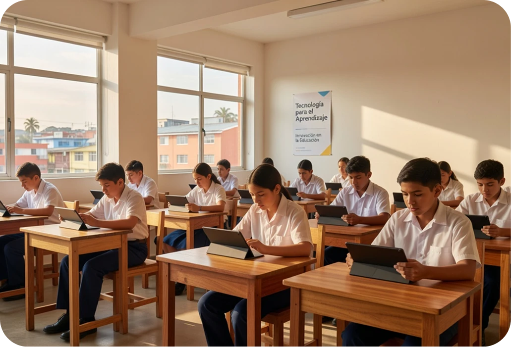 Tablet-enabled learning in Latin American schools